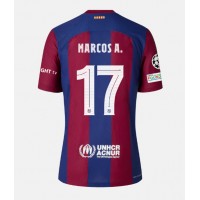 Barcelona Marcos Alonso #17 Heimtrikot 2023-24 Kurzarm